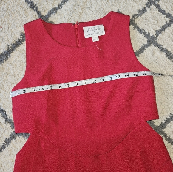 Anthropologie mara mara cut out shift mini dress size medium - Picture 7 of 8